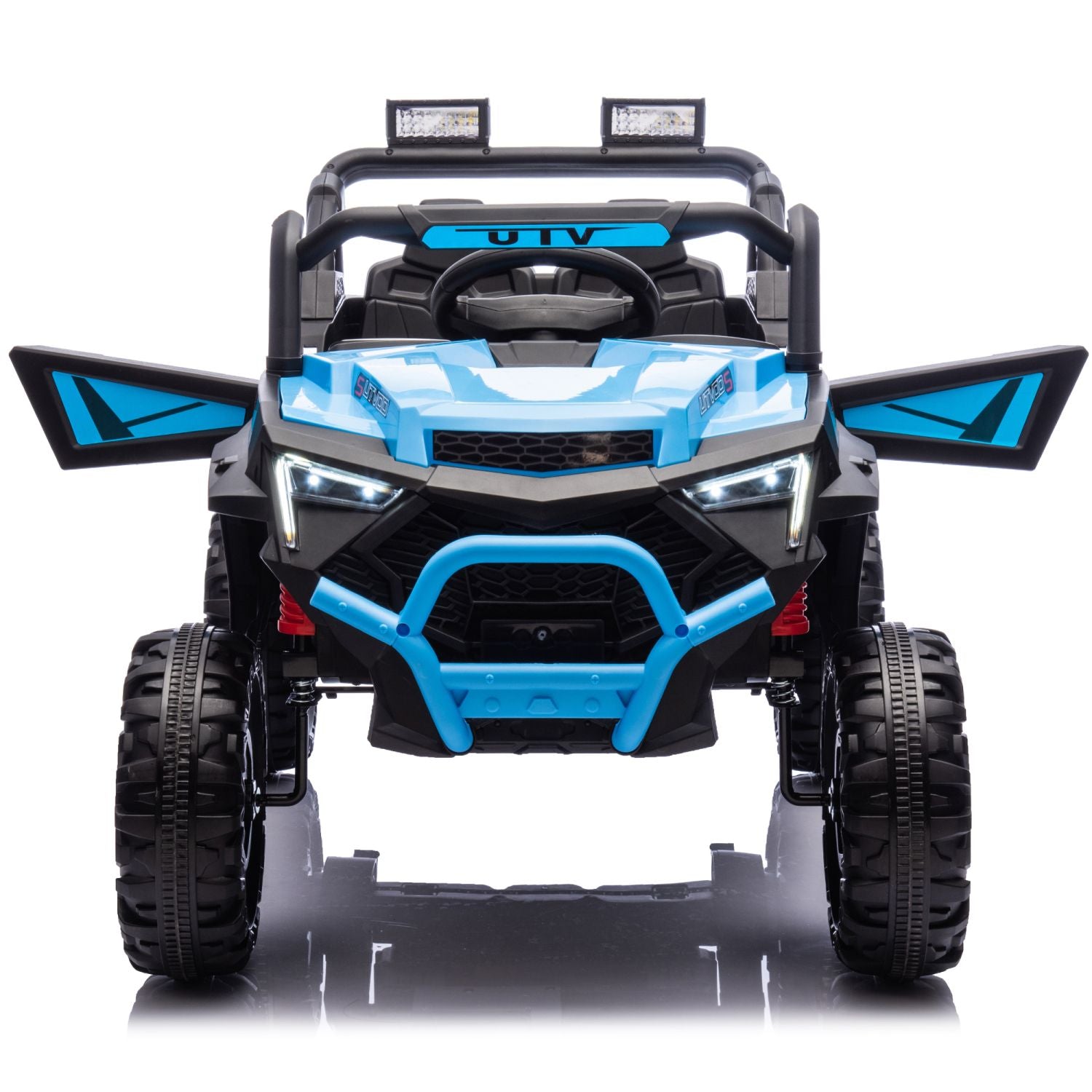 24V 400W 4WD Kids Electric Ride-On UTV Blue