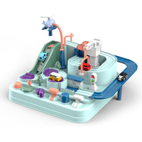 CityQuest Adventure Race Track: Magnetic Rescue Car Playset for Kids - The Little Big Store