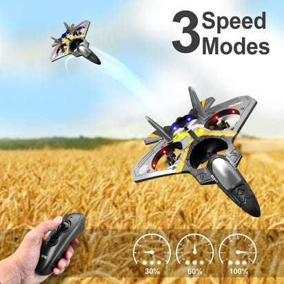 ThunderJet™ – A high-powered RC aircraft for epic stunts - The Little Big Store