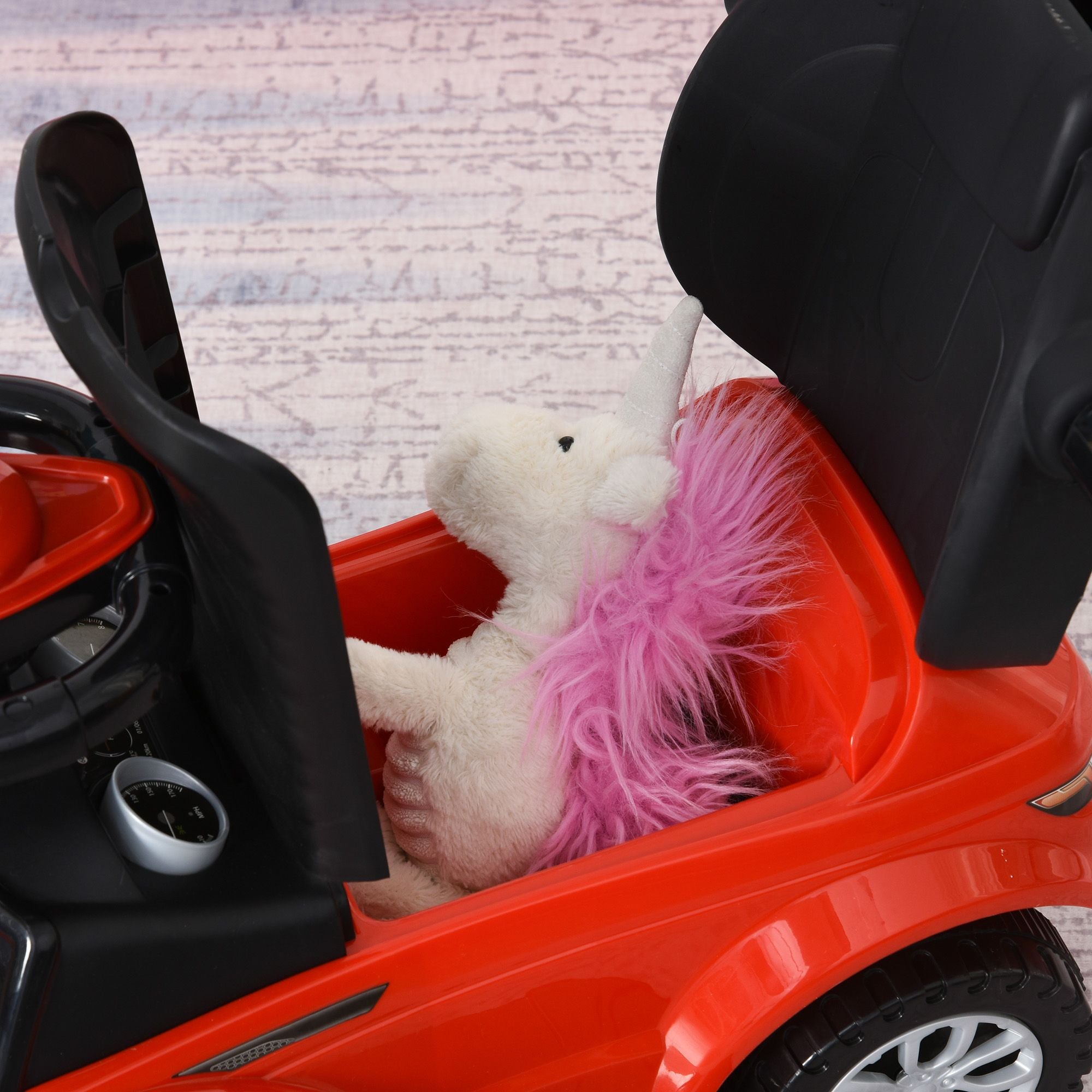 TheLittleBigStore RedCruiser™ 3-in-1 Toddler Push Car