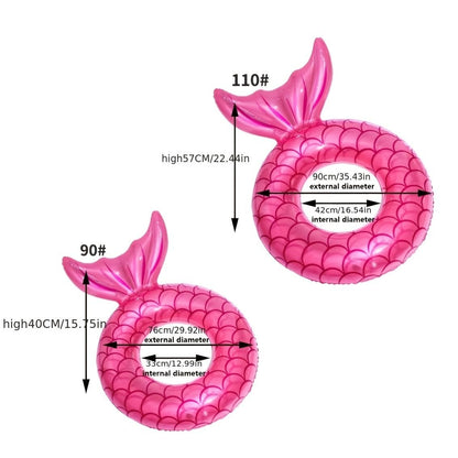 AquaSiren™ – Turn heads with this stunning mermaid float - The Little Big Store