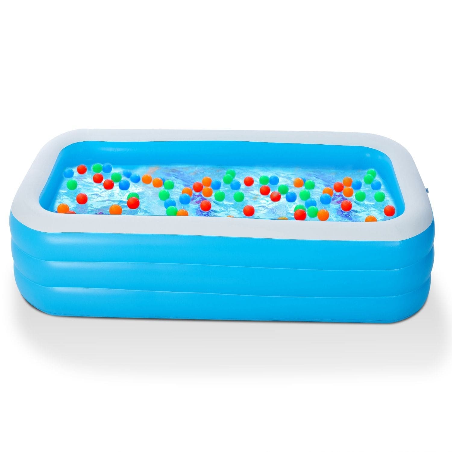 103x69x24in Inflatable Swimming Pools Family Swim Play Center Pool Blow up Kiddie Pool - The Little Big Store