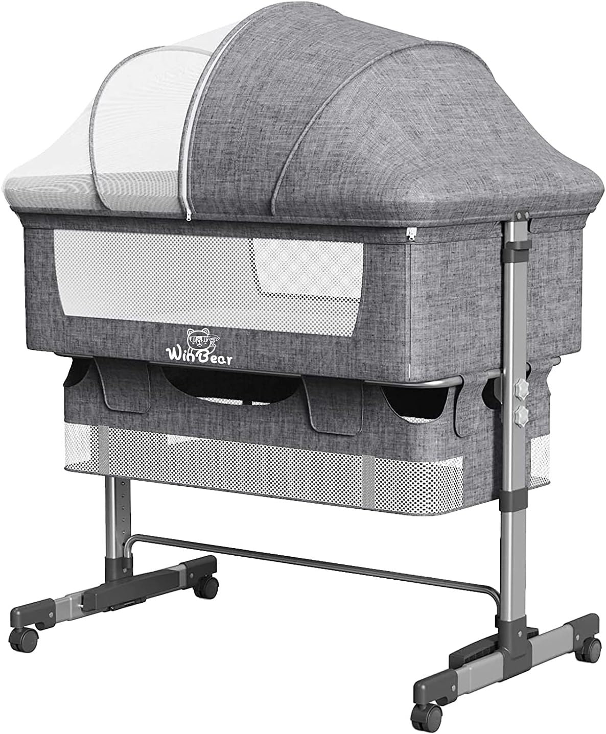 TheLittleBigStore DreamNest™ 3-in-1 Baby Bassinet Crib