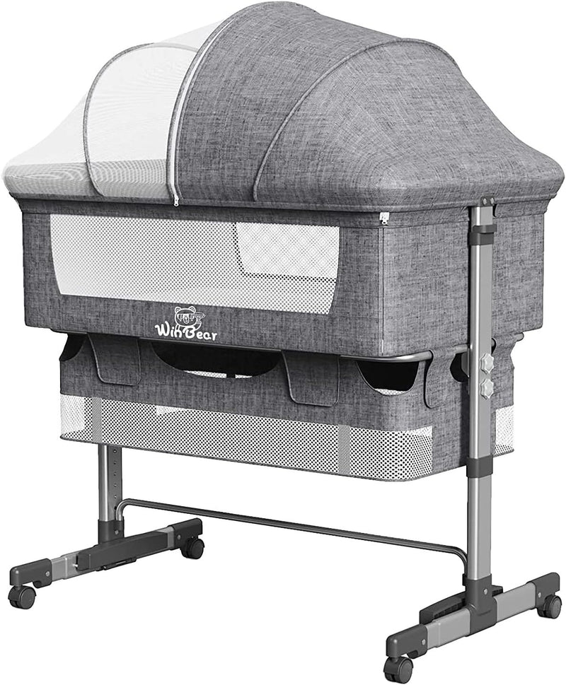 TheLittleBigStore DreamNest™ 3-in-1 Baby Bassinet Crib