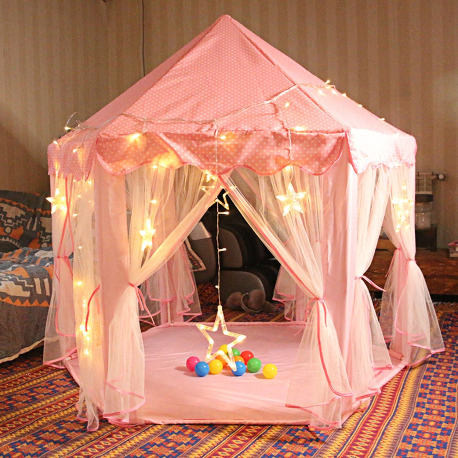 Princess Play Tent – Magical Castle for Kids