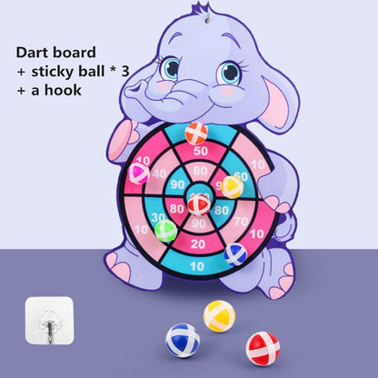🎯🐇 Hop Into Fun with Our Animal Dart Board Sticky Ball Rabbit – A Whimsical Twist to Classic Dart Games! 🐾✨ - The Little Big Store
