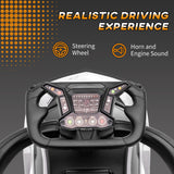 Toddler push car steering wheel with horn and engine sounds