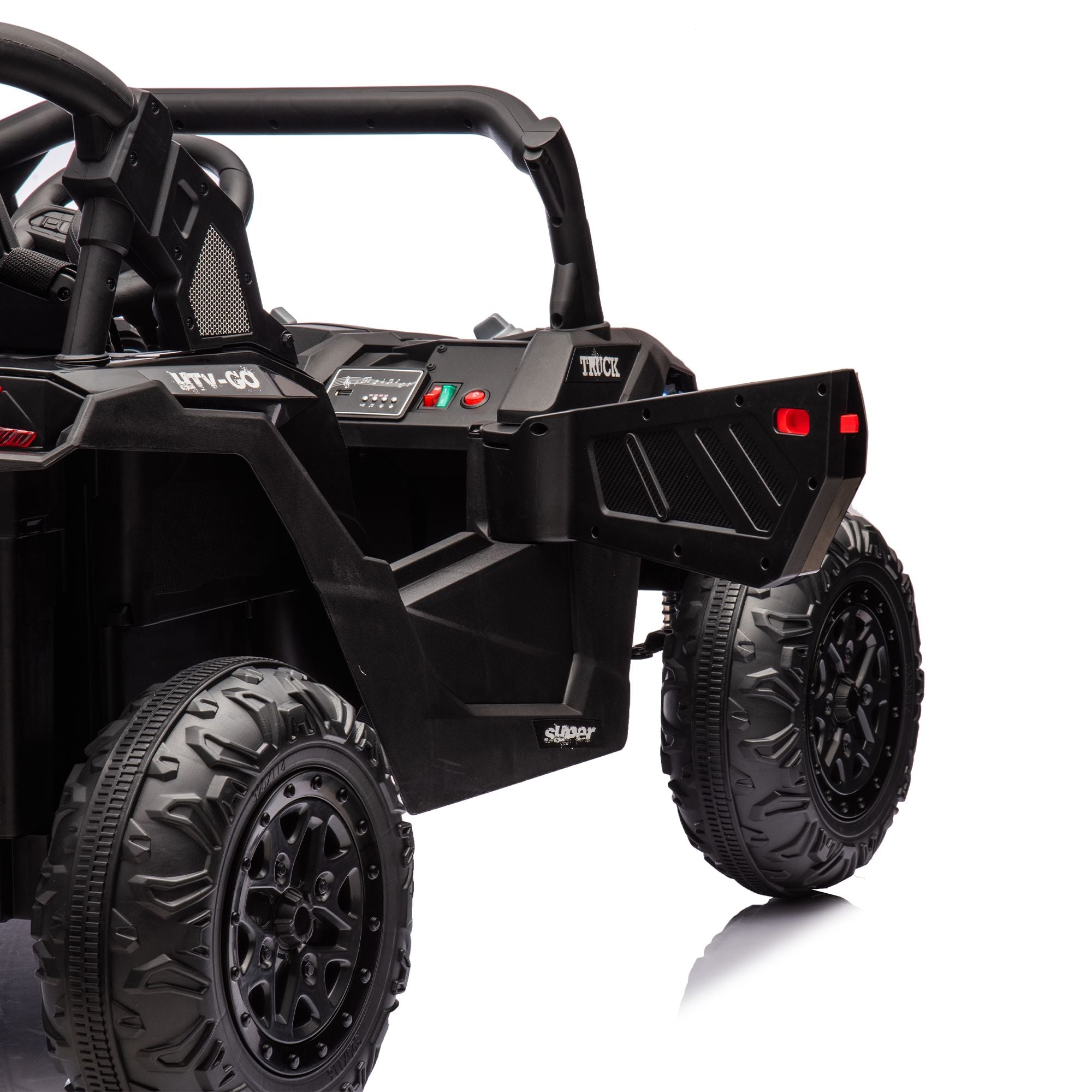 24V Kids Ride-On UTV with Parental Remote & LED Lights
