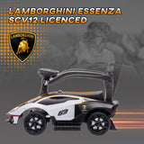 Licensed Lamborghini Essenza SCV12 toddler push car side view