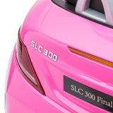 Pink ride-on rear bodywork with SLC 300 badge