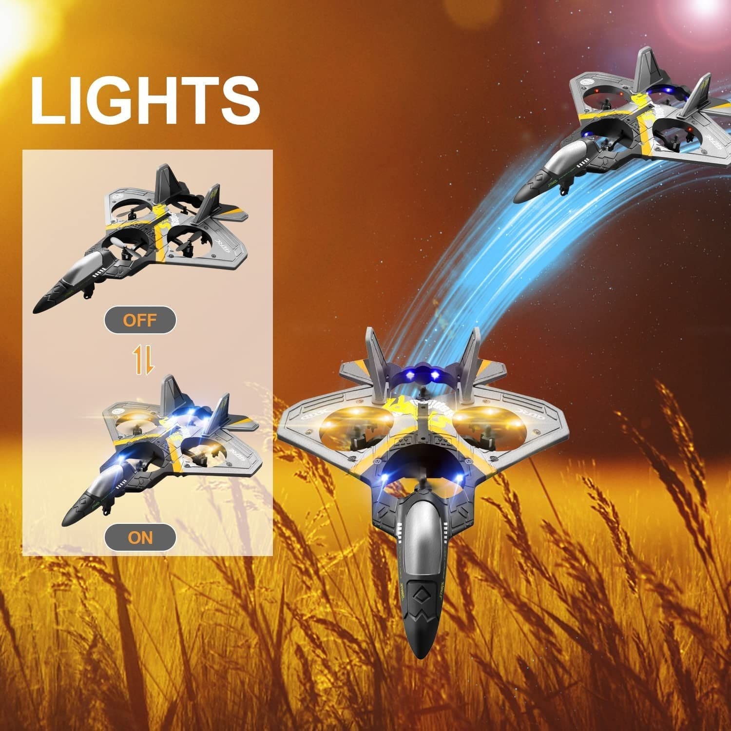 ThunderJet™ – A high-powered RC aircraft for epic stunts - The Little Big Store