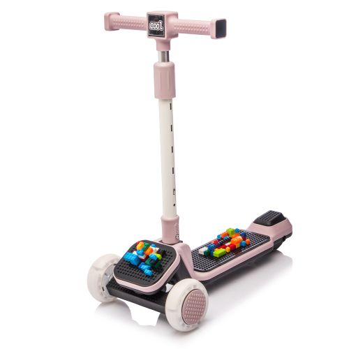Kids 3-Wheel Scooter with LED Lights & Adjustable Height