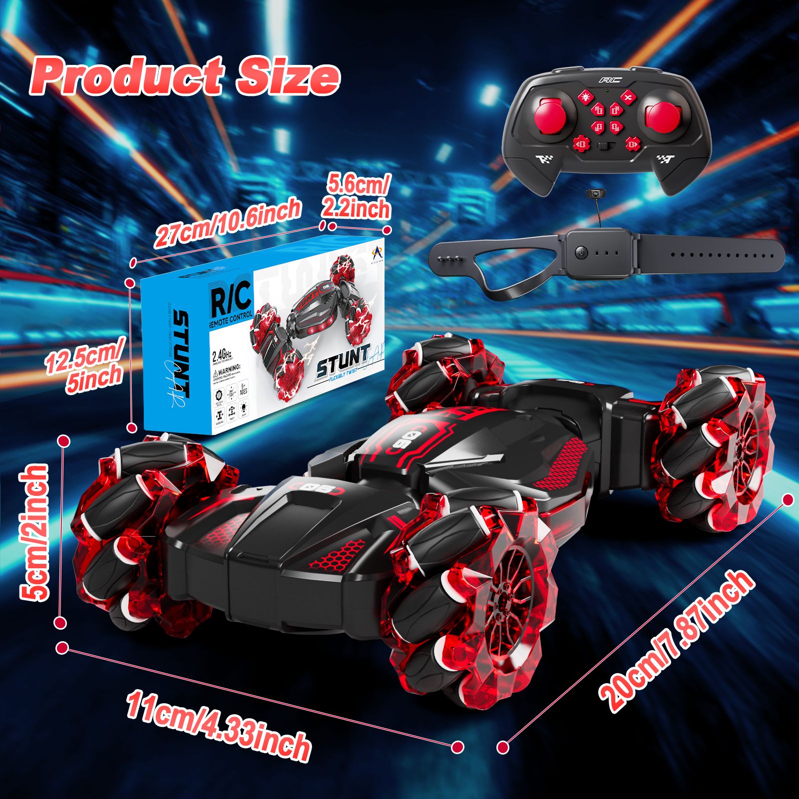 Dual Remote Control Twisted Vehicle for Thrilling Rides