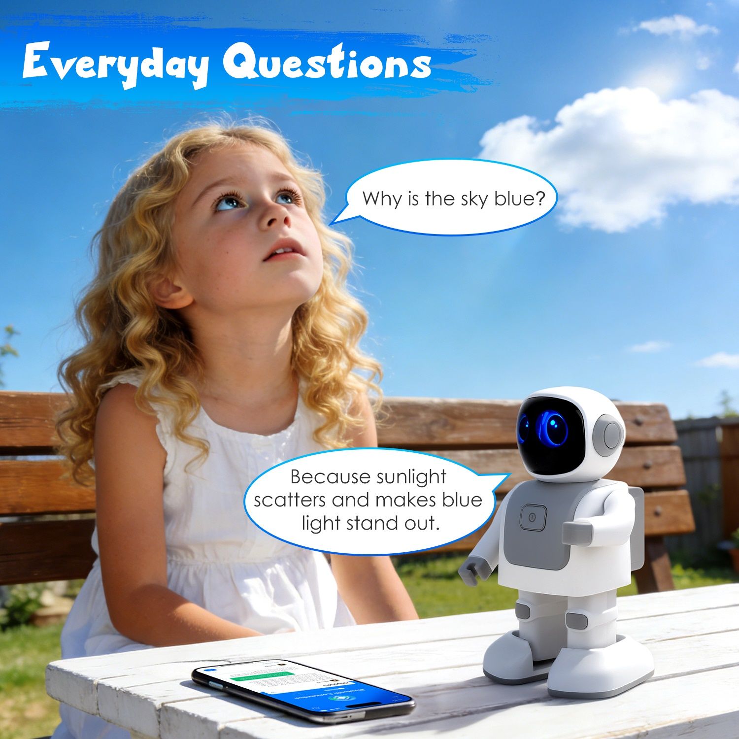 Fun Learning AI Dancing Robot Toy - Wireless Music & Interactive Voice Assistant for Creative Play