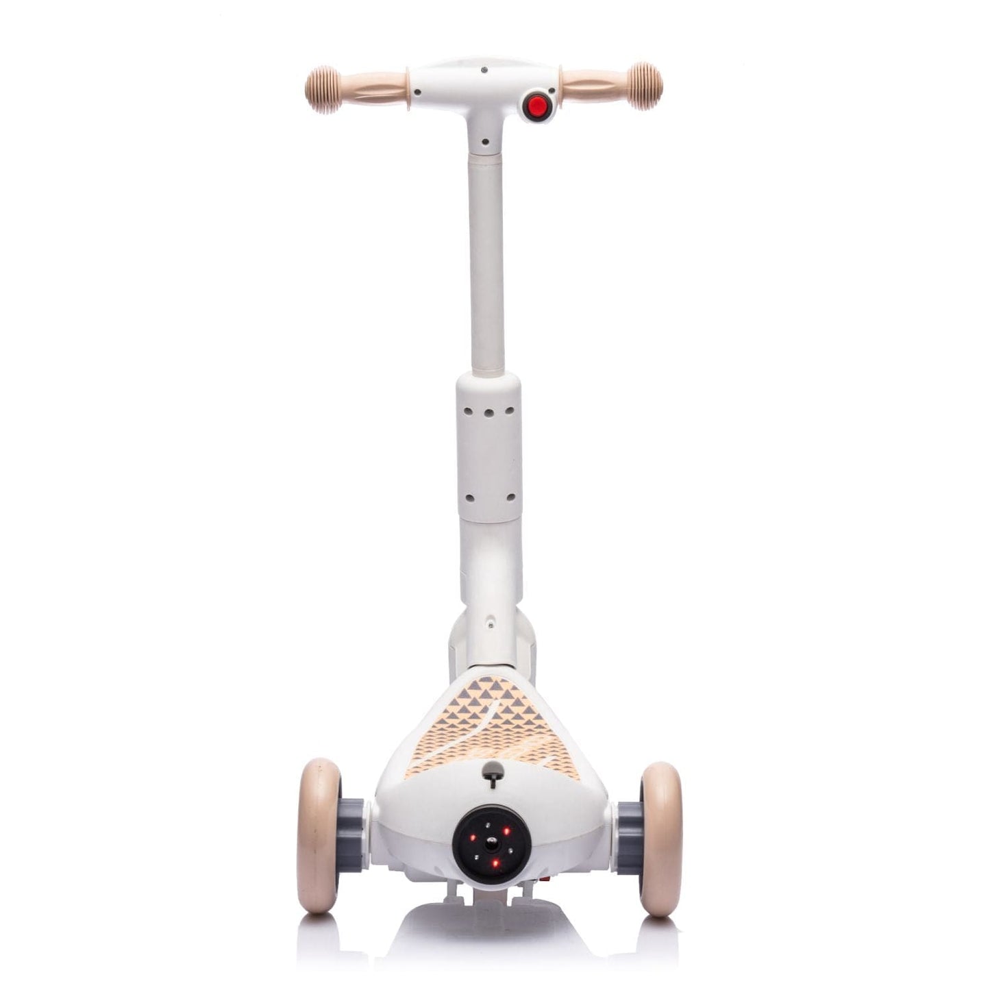 2in1 Kids Ride On Three-Wheel Electric Scooter,Tail Color Lights W/Spray,Wider Pedal,PU Wheels For Effective Floor Protection,Independent Light Switch With Music,One Button Acceleration For Kids 3+ - The Little Big Store