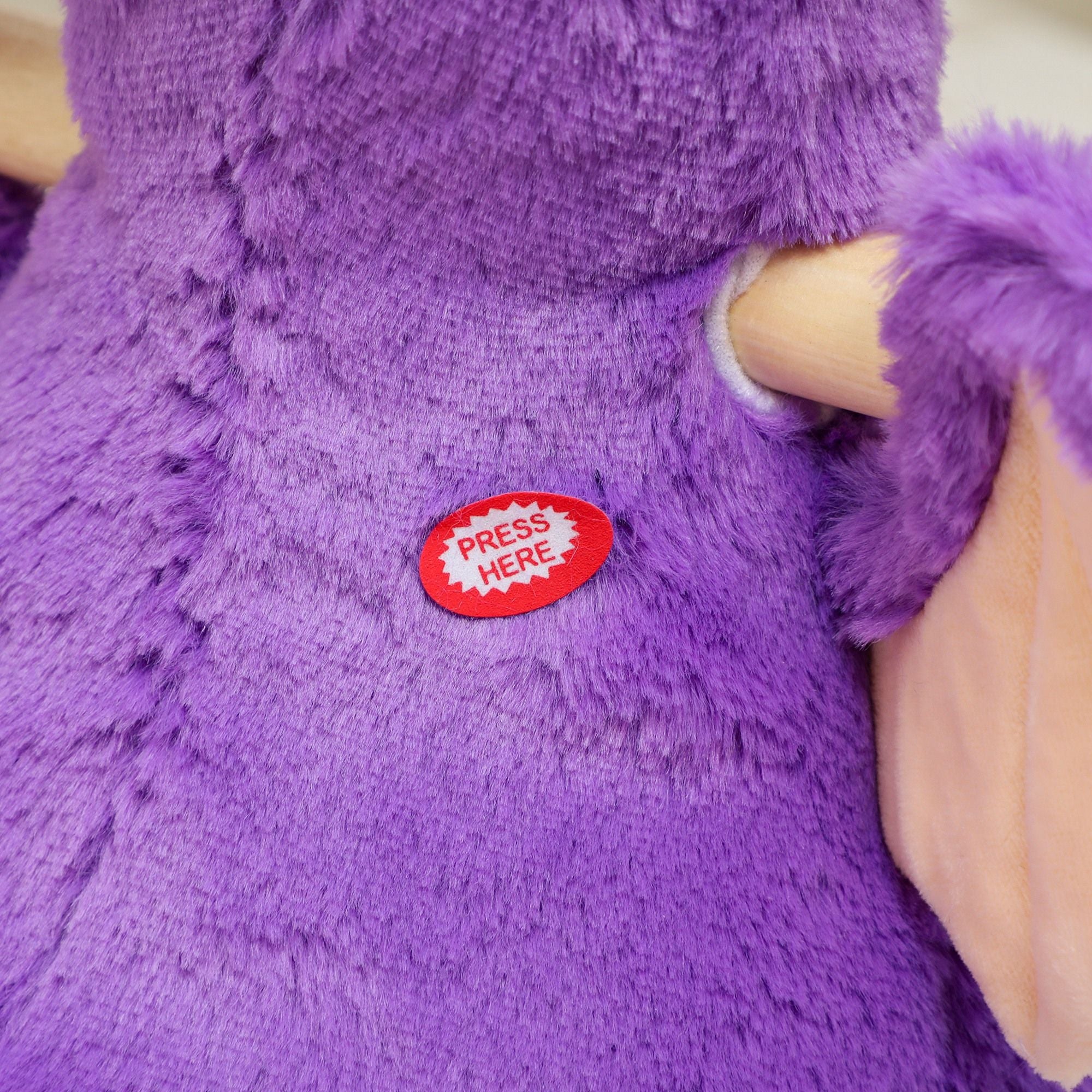 TheLittleBigStore RoarRider™ Purple Dragon Rocking Horse