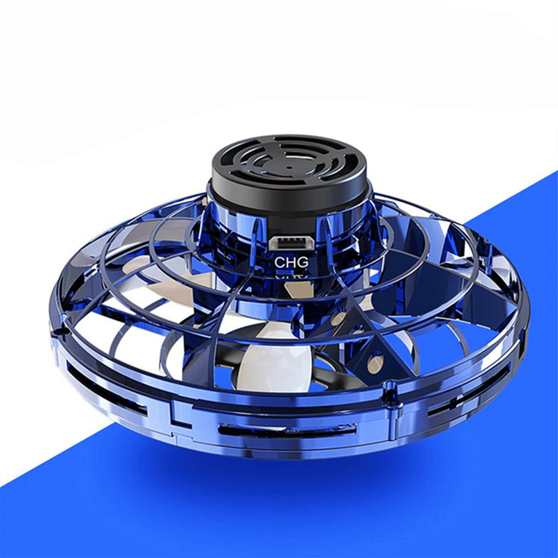 LED Light-Up Fidget Spinner Drone Ball for Stress Relief and Focus