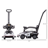 Lamborghini toddler push car dimensions and seat measurements