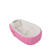 Baby Inflatable Bathtub; Portable Toddler Bathtub Baby Bath Tub Foldable Travel Tub with Air Pump - The Little Big Store