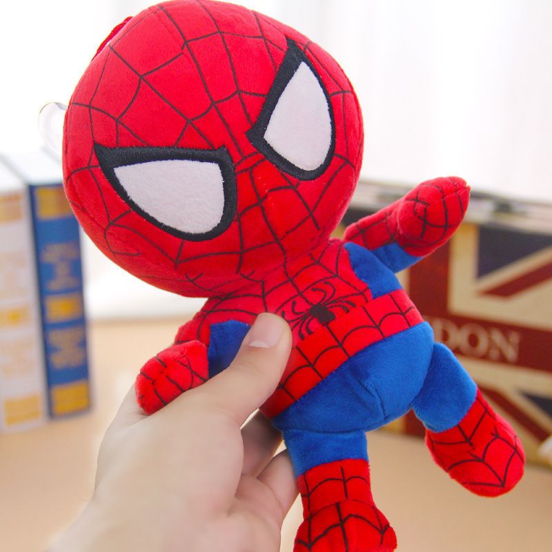Disney Superhero Plush Toys - Captain America & Iron Man Doll Set for Kids