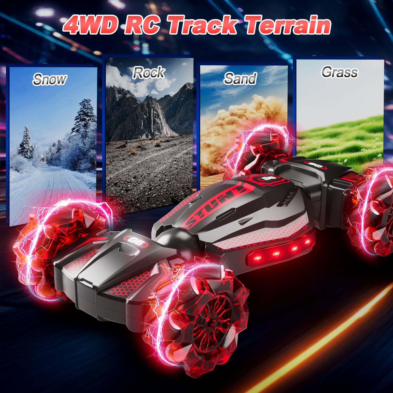 Dual Remote Control Twisted Vehicle for Thrilling Rides