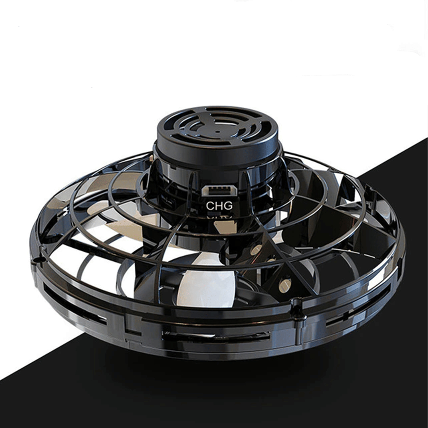 LED Light-Up Fidget Spinner Drone Ball for Stress Relief and Focus