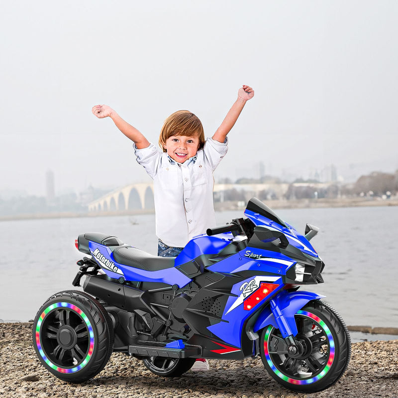 12V Bluetooth Kids Electric Ride-On Motorcycle