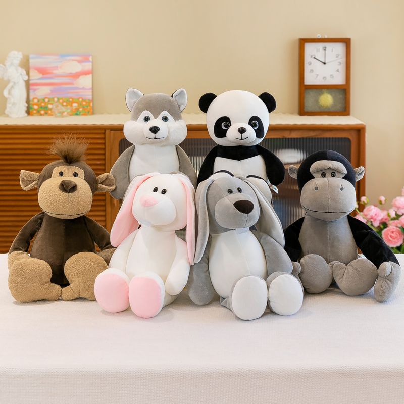 JungleSnugs™ Plush Pals 🐵🦁 – 35cm Soft Animal Friends for Endless Cuddles!