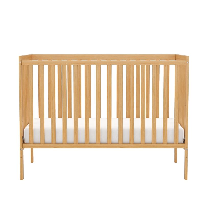 Baby Crib 5-in-1 Convertible,   Non-Toxic Finish, Simplistic Nursery Furniture