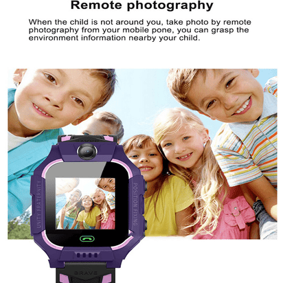 New Kids Smart Watch 2G GSM Card LBS Tracker SOS Camera Children Mobile Phone Voice Chat Smartwatches Math Game Flashlight