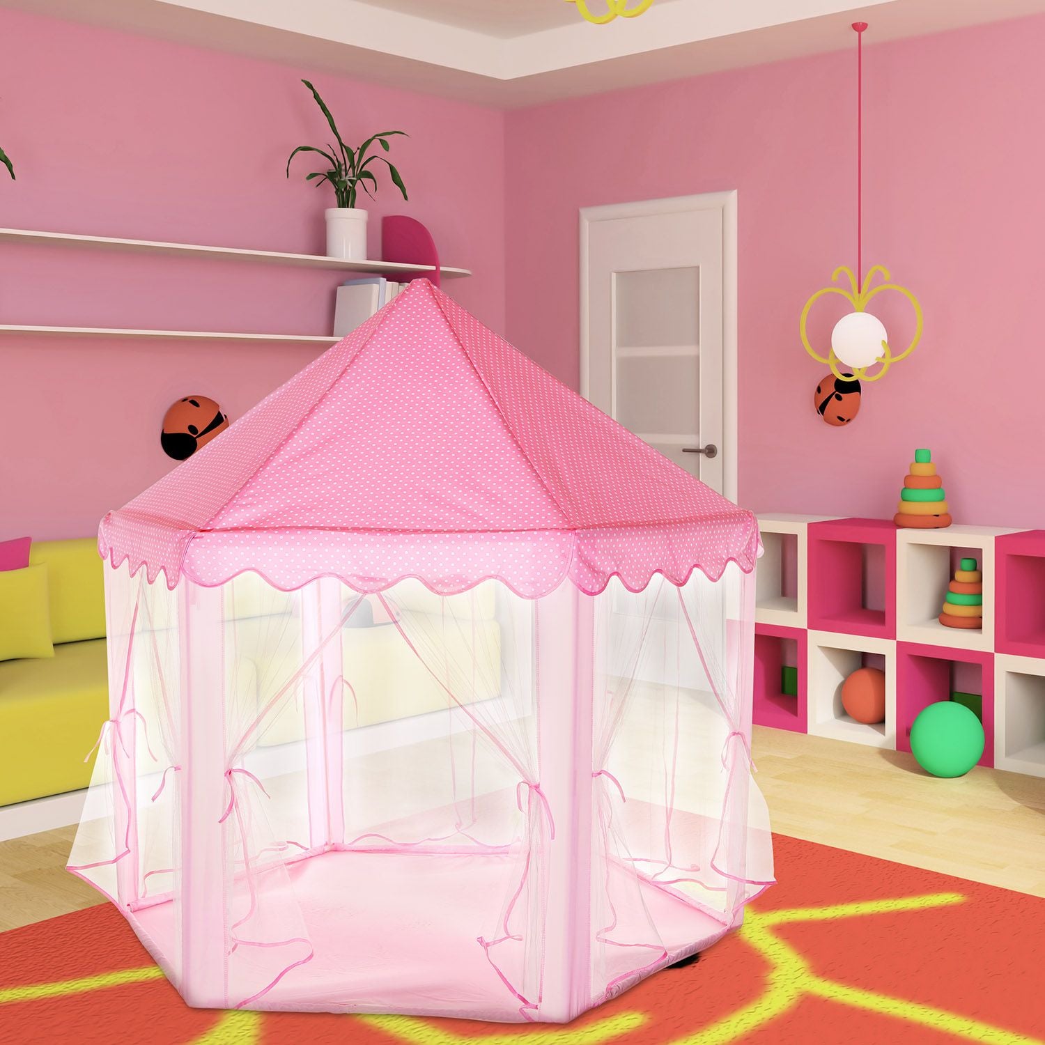 Princess Play Tent – Magical Castle for Kids