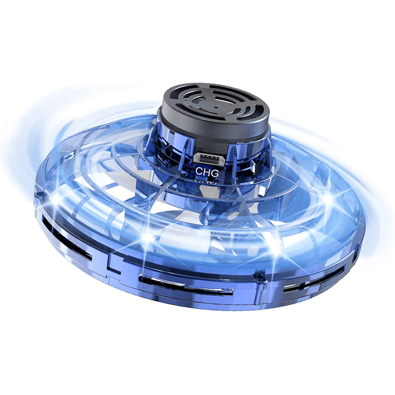 LED Light-Up Fidget Spinner Drone Ball for Stress Relief and Focus
