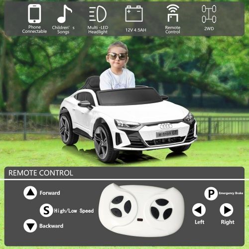 24V Audi Kids Electric Ride-On Car – 4WD Battery Powered