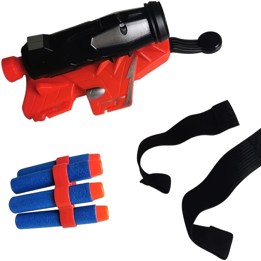 Web Shooter Glove Toy for Kids – Cosplay Action Launcher Set with 15 Darts – Exciting Spider Hero Play Experience!