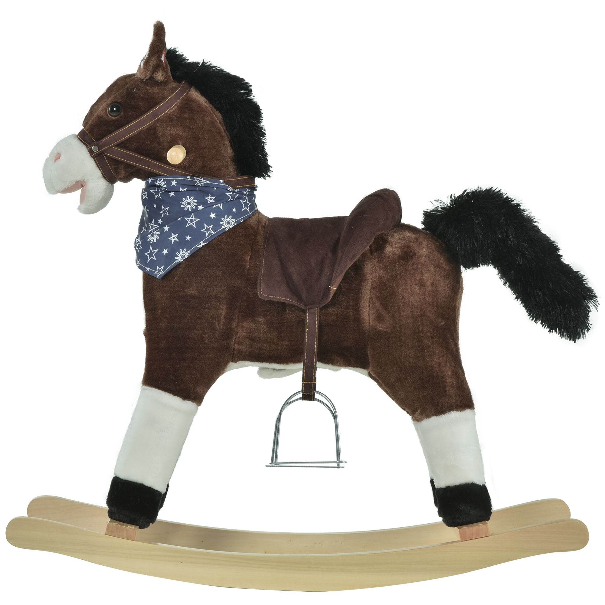 Cowboy Rocking Horse with Sounds for Kids