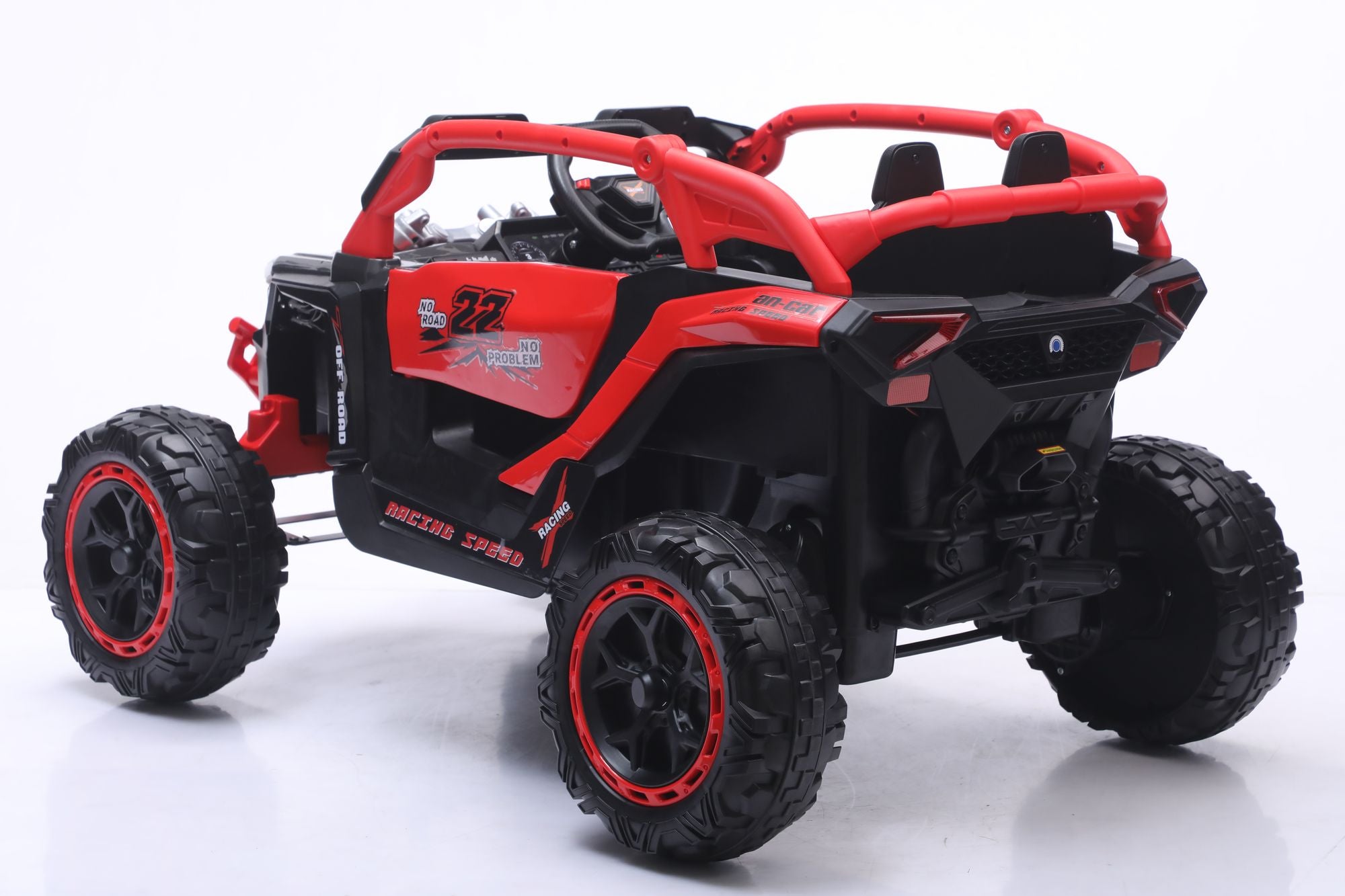 24V 400W Kids Ride on Car UTV W/Parents Remote Control,4-wheel suspension, 3 Speed, Power display,Bluetooth,MP3,Music,LED Light, Provide a speed of 4-8KM/H For Kids Age 3+ years old