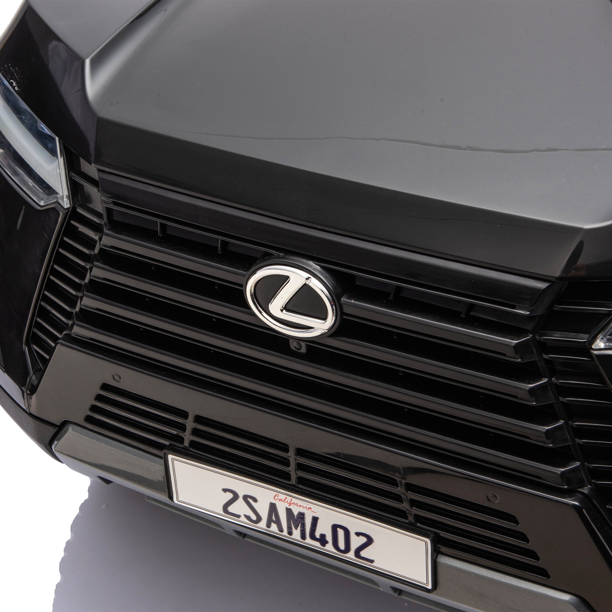 Lexus GX550 24V 2-Seater Kids Ride On Car W/ PC 2.4G, High Chassis and Anti-Slip Grip wheels, Four-wheel Suspension, LED light, Bluetooth&MP3 Music, Speed up to 3.73 MPH for Kids Aged 3-6