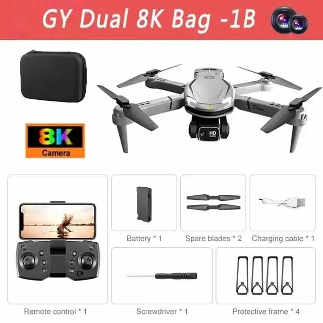 8K GPS Drone with HD Dual Camera - The Little Big Store