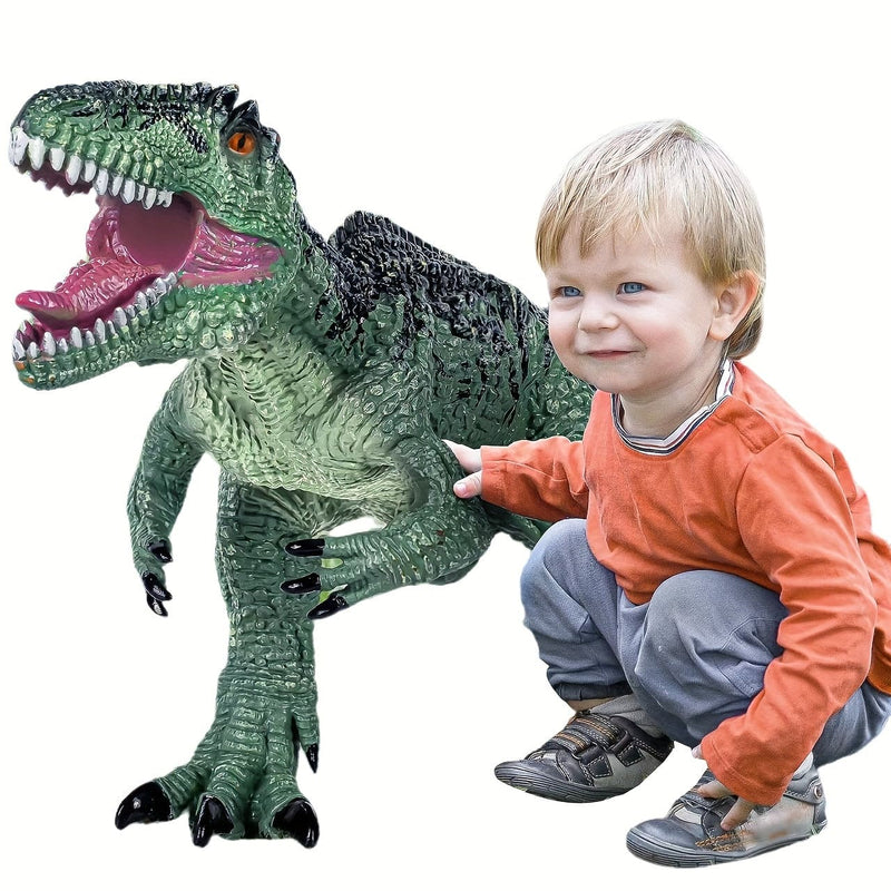 Big Inflatable Dinosaur Toys for Boys, 29 inch Large Giganotosaurus Dinosaur Toys, Giant Soft Dinosaur Toys for Kids 3-5, Toddler Jumbo Dinosaur Birthday Gifts, Dinosaur Party Favors