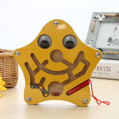 🧲 Woodland Maze Quest – Magnetic Drawing Toy for Cognitive Skills! 🌲🎨