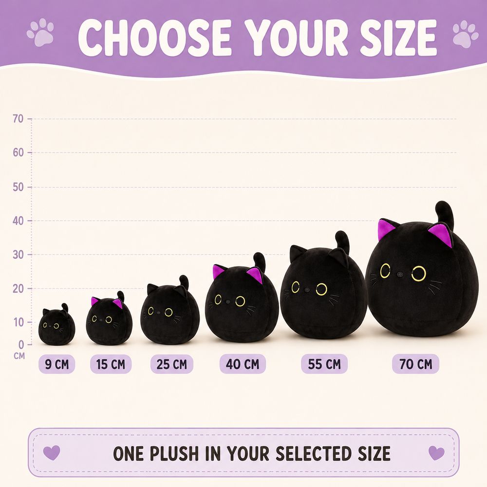 Choose the size that fits the moment