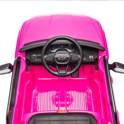 24V Kids Ride on Car Licensed Chevrolet Silverado Kids Electric Ride-On Car - The Little Big Store