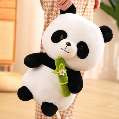 Cute Bamboo Tube Panda Plush Toy - The Little Big Store