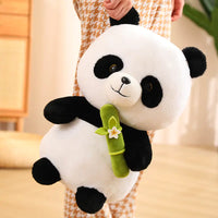 Cute Bamboo Tube Panda Plush Toy - The Little Big Store