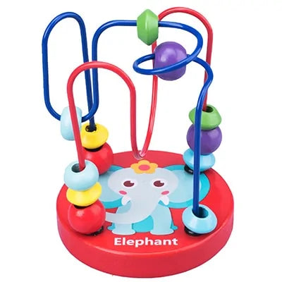Baby Toy Wooden Roller Coaster - The Little Big Store