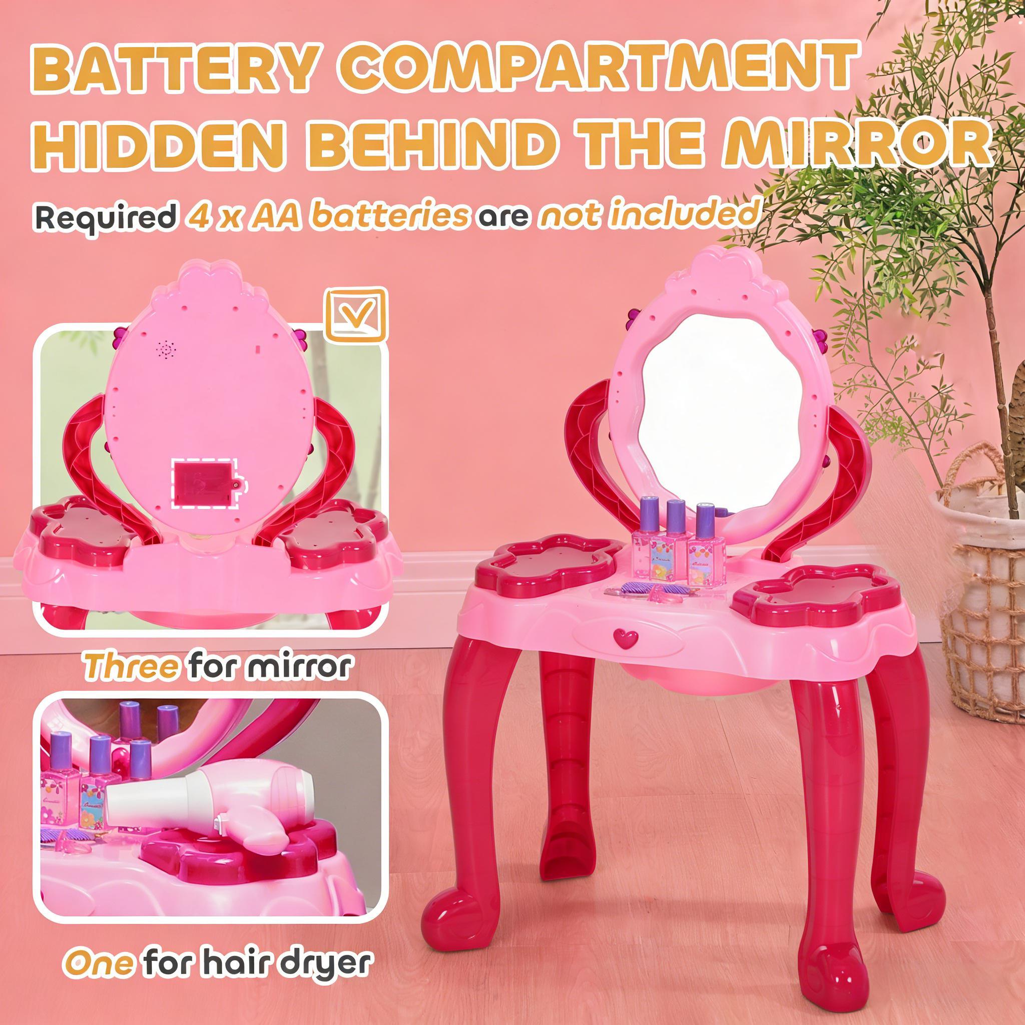 Kids Vanity Table, Kids Vanity Set