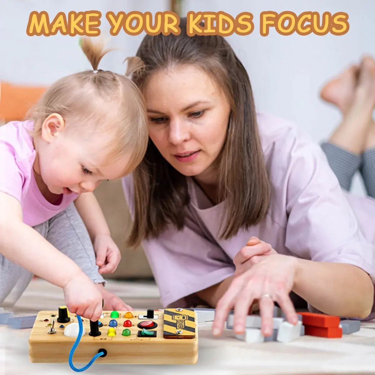 Montessori Busy Board Sensory Toy - The Little Big Store