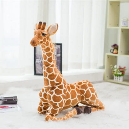 JungleGiant™ 🦒 – Life-Size Giraffe Plush Toy for Kids & Decor