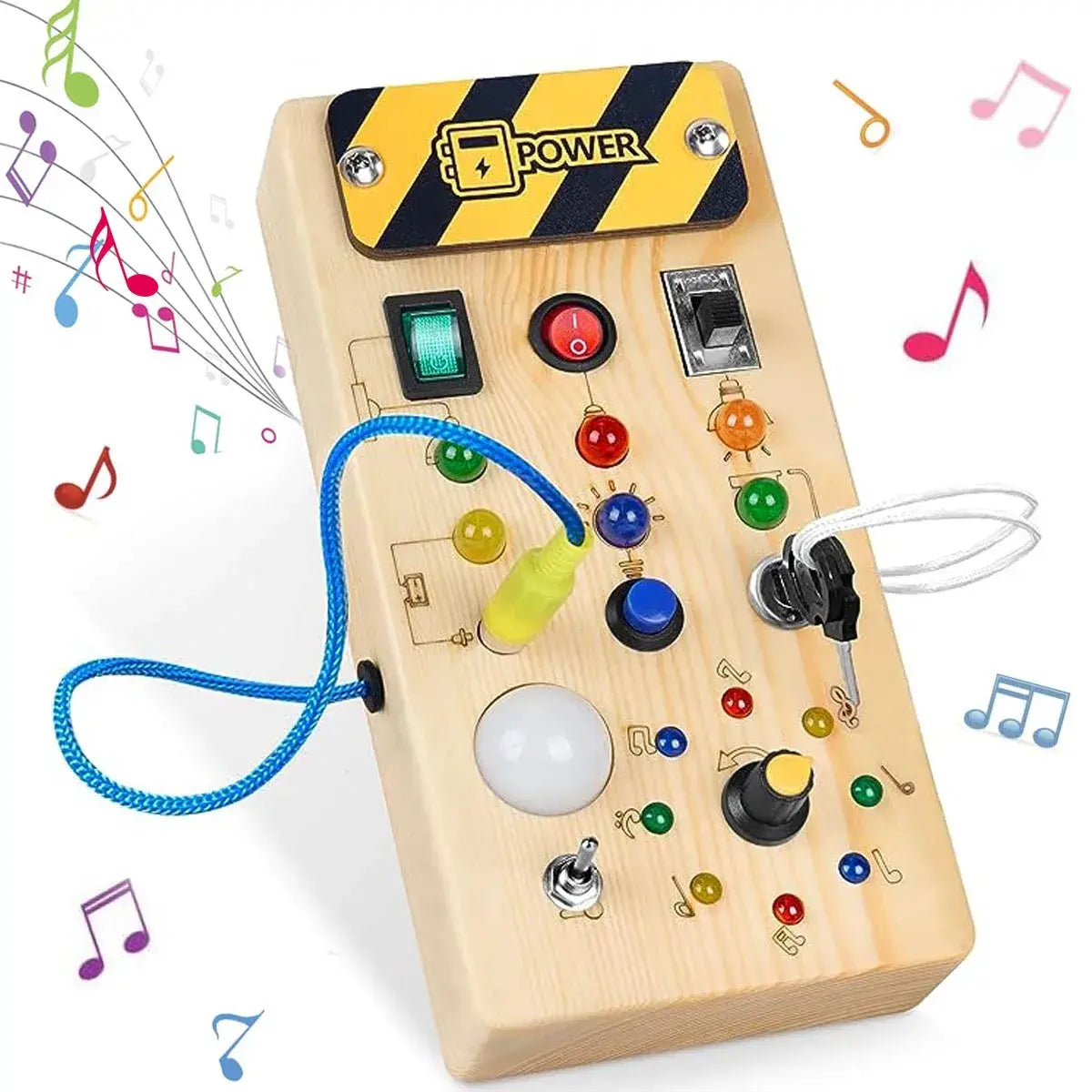 Montessori Busy Board Sensory Toy - The Little Big Store