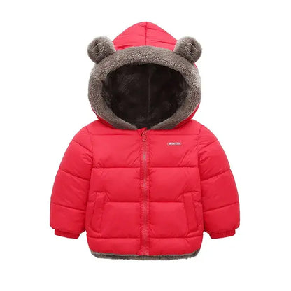 Children's Thick Fleece Coat - The Little Big Store